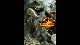 Speckles tarbosaurus vs jurassic world youtubeshorts rexy tarbosaurus therizinosaurus dinoedit [upl. by Dimond810]