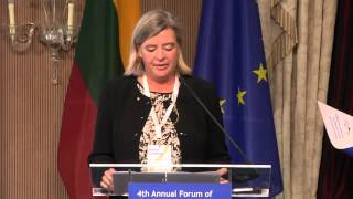 EUSBSR 4th Annual Forum  MacroRegional Strategies  Part 6  Helena Lindberg [upl. by Ansley]