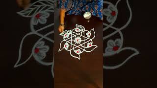 Rangoli Easy And Simple [upl. by Jorgan]