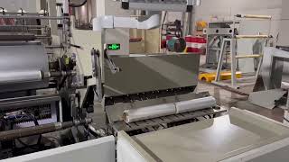 Stretch cling film making machine rewinder [upl. by Cleo919]