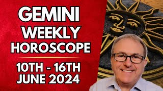 Gemini Horoscope  Weekly Astrology  10th to 16th June 2024 [upl. by Mashe]