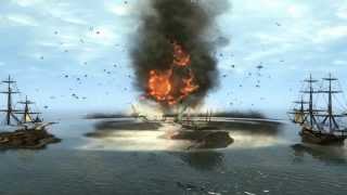 Sinking of Endeavour  Empire Total War [upl. by Atinej665]