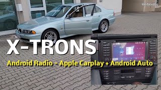 Xtrons Autoradio einbauen im e39 [upl. by Inafetse227]