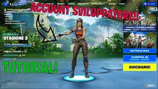 come avere l account sviluppatore nel 2023 su fortnite [upl. by Emile]