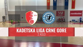 2 kolo RK Zabjelo – RK Budućnost 4030 2215  Kadetska liga Crne Gore 202425 [upl. by Connel669]