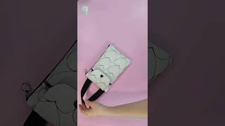 Quick and Easy sewing tips handle zipper pouch bagDiy shortsvideo shorts sewingtutorial [upl. by Edas]