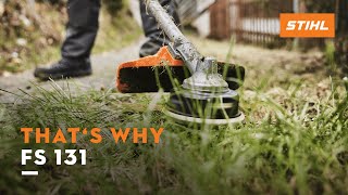 STIHL FS 131  New unstoppable gen of the 4MIX engine brushcutter  Thats why [upl. by Teirtza]