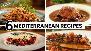 6 Healthy Mediterranean Recipes  Nourish amp Delight [upl. by Harrak660]