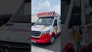 Ice cream van at Edwalton manor care home in Nottingham [upl. by Hesoj]