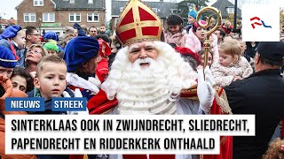 Sinterklaas feestelijk ontvangen in de streek [upl. by Tarrsus511]