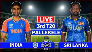 India vs Sri Lanka 3rd T20 Live Scores  IND vs SL 3rd T20 Live Scores amp Commentary  Super Over [upl. by Collins]