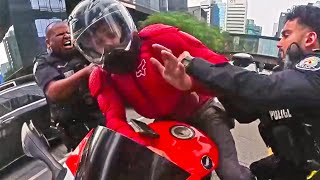 11 MINUTES OF INCREDIBLE CRAZY EPIC amp UNEXPECTED Motorcycle Moments  Ep 518 [upl. by Dodson141]