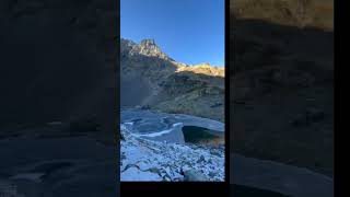 Lac de Belledonne trekking randonnée dépassementdesoi [upl. by Weikert]