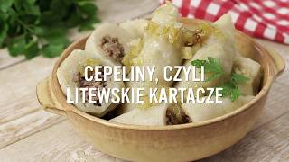 Cepeliny czyli litewskie kartacze  jak je zrobić  Przepisypl [upl. by Yarahs439]