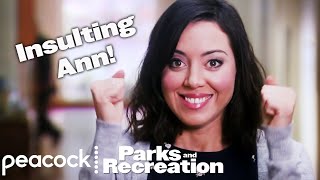 Aprils AllTime Insults for Ann Supercut  Parks and Recreation [upl. by Herta]