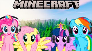 My Little Pony Plays Minecraft 1 [upl. by Ellehcam1]