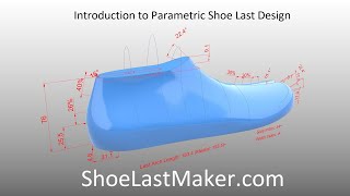 3DShoemaker Introduction to A Fully Parametric Shoe Last Design Software [upl. by Nnayar]