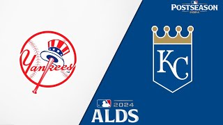 🔴MLB The Show 24 🔴ll New York Yankees vs Kansas City Royals ll ALDS 2024 ll Postseason [upl. by Yrem]