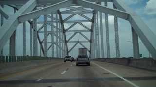 Driving Through Jacksonville Florida on I95 [upl. by Xavler]