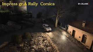 Impreza gr A Rally Corsica [upl. by Appilihp906]