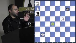 Chess for Beginners with GM Varuzhan Akobian Endgame Studies  20140615 [upl. by Novyert]