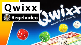 Qwixx  Regeln amp Beispielrunde [upl. by Lajes]