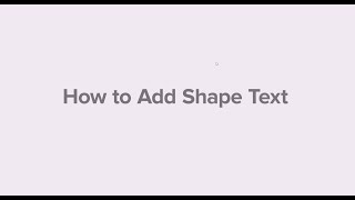 PrintMaster 2020 Tutorials Edit Text Within The Shape [upl. by Keriann418]