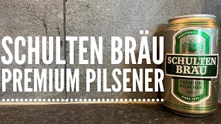 Schultenbräu Premium Pilsener Review  Dutch Pilsener Review [upl. by Ella]