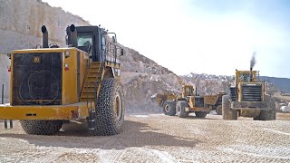 White marble quarry BirrosHMGs Danae quarry [upl. by Asehr780]