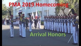 PMA Homecoming Arrival Honors [upl. by Atinaej]