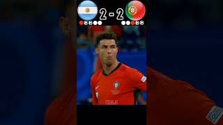 Argentina vs Portugal World Cup Final Penalty Shootout [upl. by Nahgem]