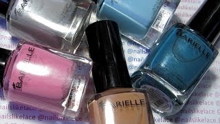 Barielle Gentle Breeze Collection  Spring 2015  Live Swatches [upl. by Siri]