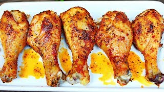 Best Ever Baked Chicken Drumsticks  Easy Baked Chicken Recipe [upl. by Finkelstein]