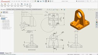 Solidworks Drawing Basics [upl. by Salakcin]