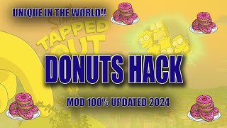 The Simpsons Tapped Out  DONUTS HACK 100 UPDATED APK 2024 [upl. by Swithbart481]