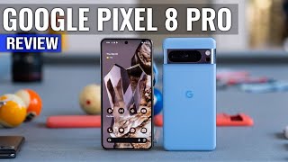 Google Pixel 8 Pro Review  The Android Champion🔥 [upl. by Ynohtnad]