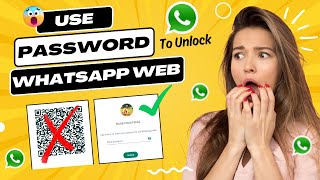 How to Lock WhatsApp Web on Laptop  PC  WhatsApp Web Screen Lock  Password Protected [upl. by Arno]