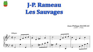 JeanPhilippe Rameau quotLes Sauvagesquot [upl. by Aiuoqes]