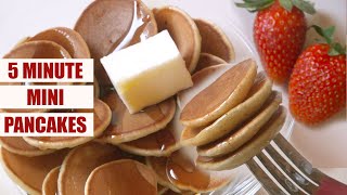 Pancake Cereal  How to Make Pancakes Tik Tok Mini Pancakes [upl. by Ynnaej]