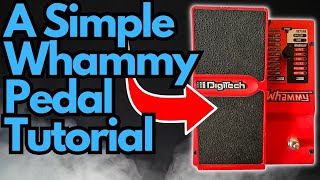 How to Use the DigiTech Whammy Pedal [upl. by Christiane219]