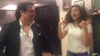 Govinda dances to What Is Mobile Number  Part 1 [upl. by Ehtyaf]