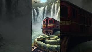 Python snake nature scary train naturescenery pythonsnake amazing relaxing nature [upl. by Nawrocki446]