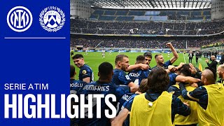 INTER 20 UDINESE  HIGHLIGHTS  SERIE A 2122  Tucu brings the treats ⚽⚫🔵🎃🇦🇷 [upl. by Phalan]