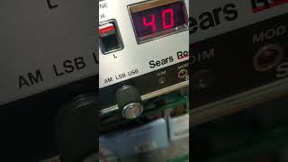 Sears Roadtalker 40 Am Ssb Cb radio Bass Station review [upl. by Samid366]