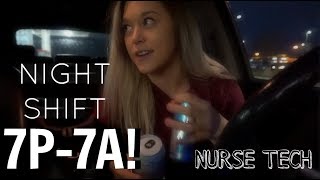 Night Shift ROUTINE  Tips  Nurse Tech [upl. by Rist]