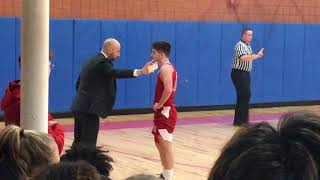 Hoosac School AAA Scores 100 in Win Over the Masters School [upl. by Naleek]