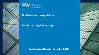 2023 Updates in Anticoagulation [upl. by Heymann]