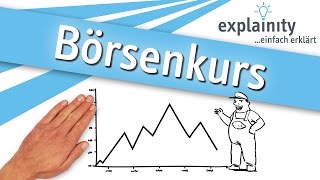 Börsenkurs einfach erklärt explainity® Erklärvideo [upl. by Caffrey]