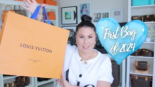 LOUIS VUITTON UNBOXING FIRST BAG 2024 Jerusha Couture [upl. by Mora]