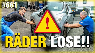 UNGLAUBLICH ⚠️☠️⚠️ Alle 4  Räder lose am Peugeot  ElektroMini 🔋 Wie gut ist der Akku WIRKLICH [upl. by Archangel756]